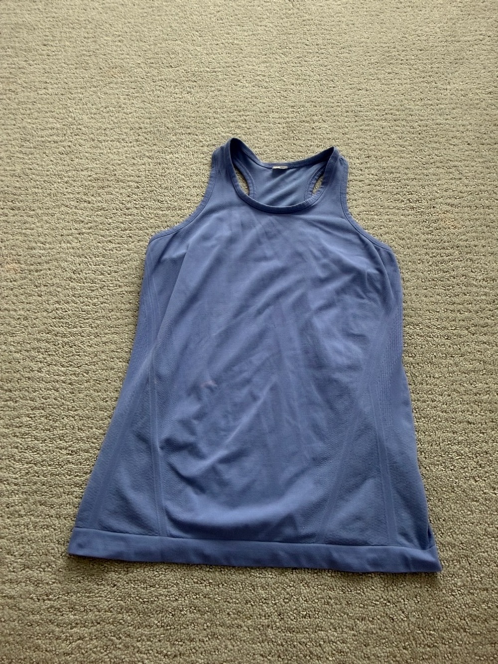 Girls Athletic Racerback Tank Top - Blue
